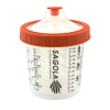 Sagola DPC Disposable Paint Cup System 400 ml 125μm